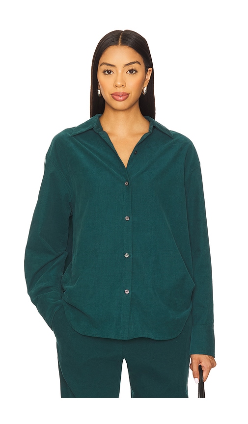 La Ligne Corduroy Button Down Shirt