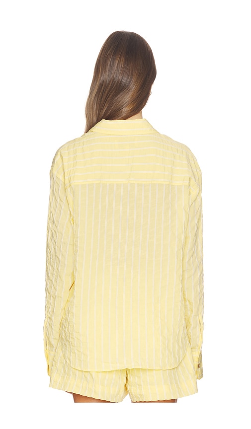  La Ligne Oversized Button Down Shirt In Lemon. Size M. Also In L. 
