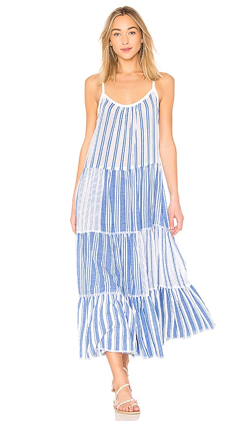 Lemlem Alfie Slip Dress in Blue | REVOLVE