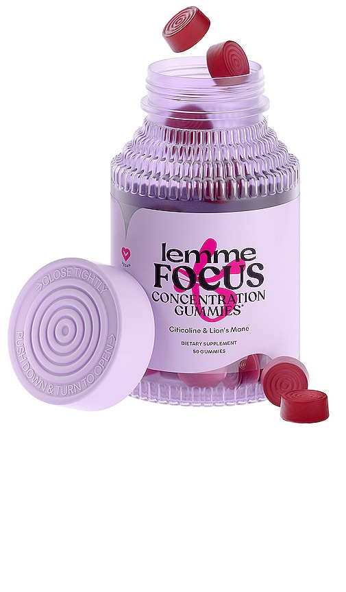 Lemme Focus, Concentration Gummies In N,a