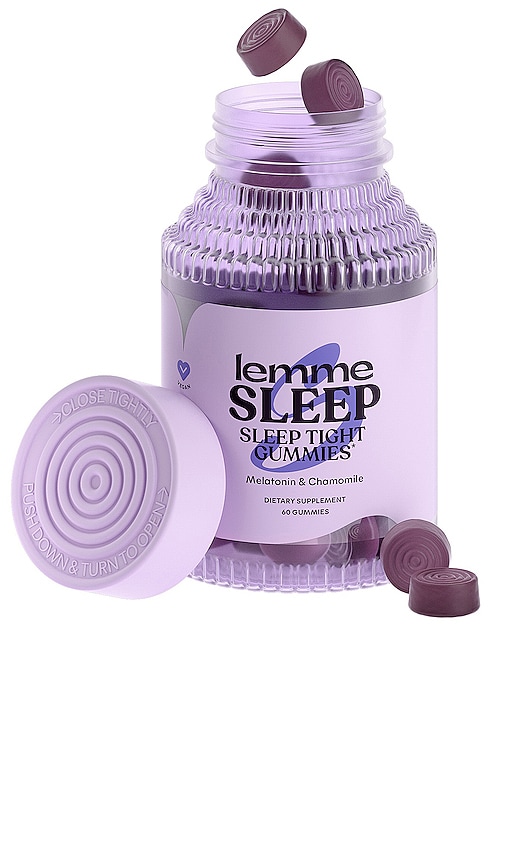 Lemme Sleep, Melatonin & Magnesium Gummies in Beauty: NA.