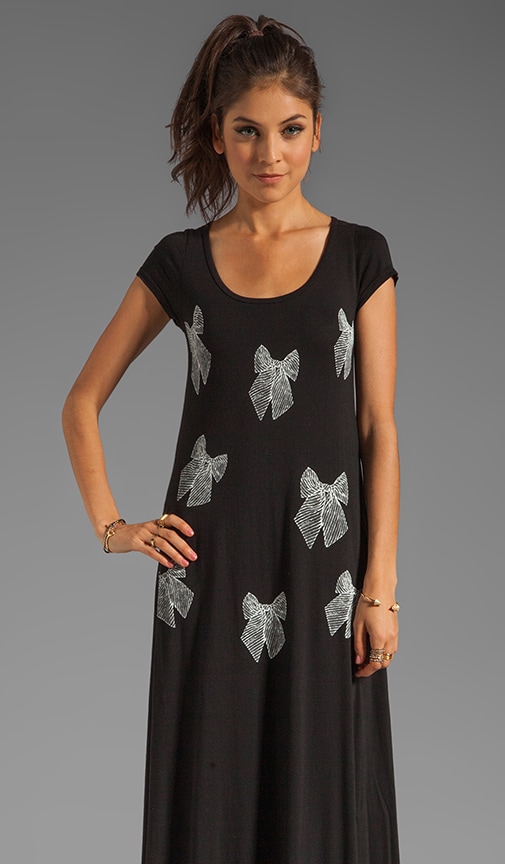 Jill Mini Bows Long Dress