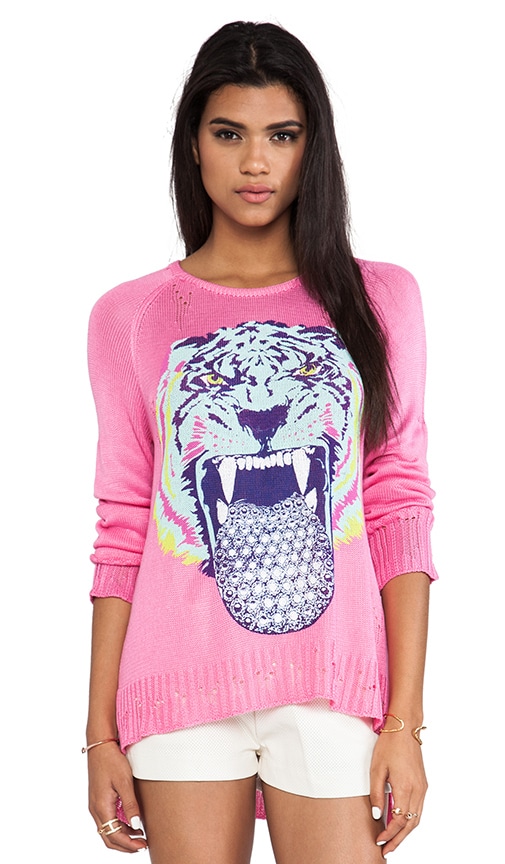Helena Diamond Tongue Sweater