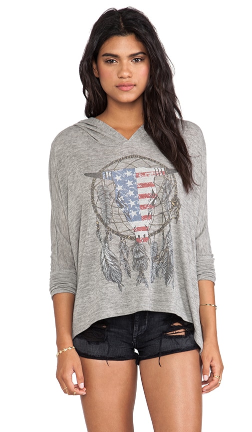 Wilma Flag Bull Hoodie Sweater