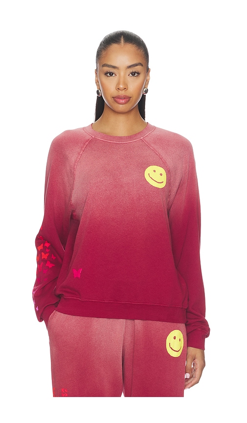 Lauren Moshi Anela Crewneck Raglan Pullover