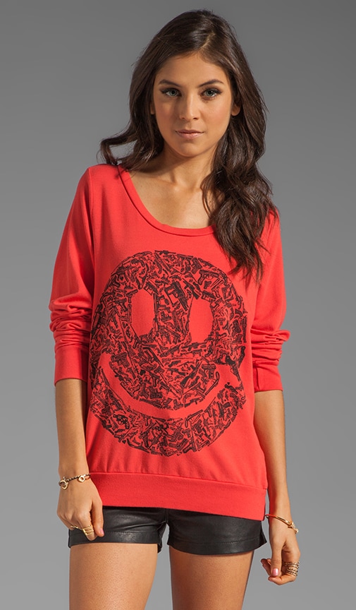Jet Gun Happy Face Sweatshirt