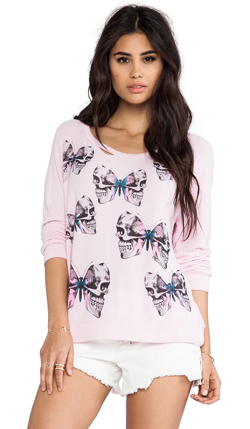 China Mini Skull Butterfly Sweatshirt