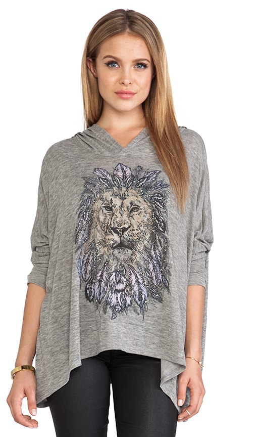 Wilma Feather Lion Hoodie