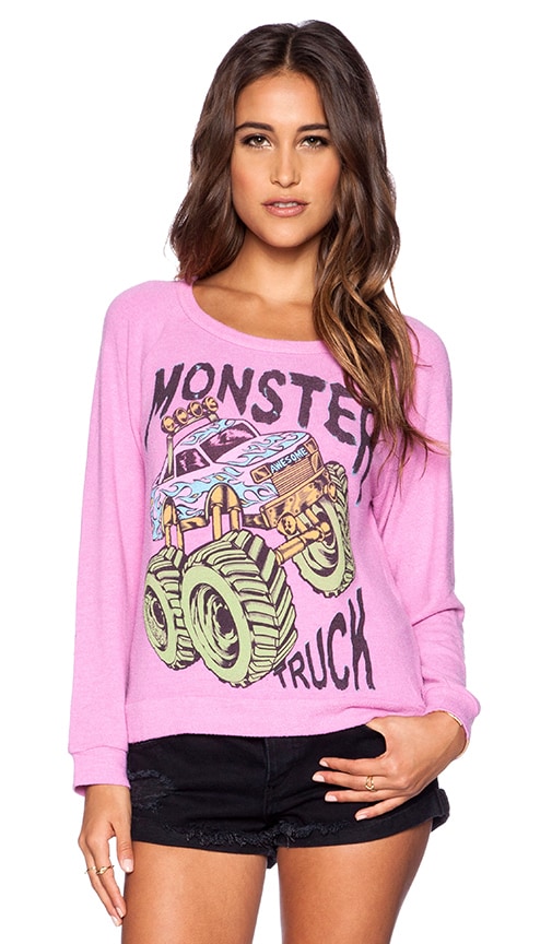 Neon Monster Truck Brenna Sweatshirt