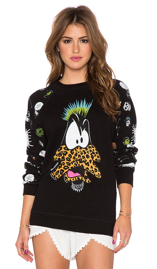 Prim Punk Daffy Sleeve Oversized Sweatshirt