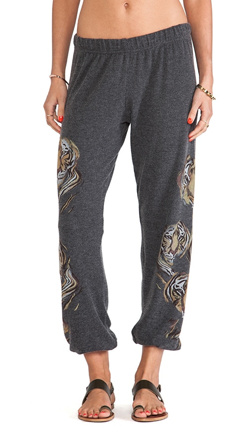 Tanzy Color Tiger Head Leg Pant