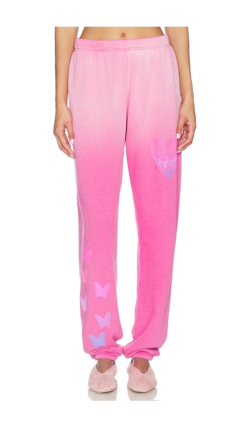 Lauren Moshi Butterfly Heart Sweatpant