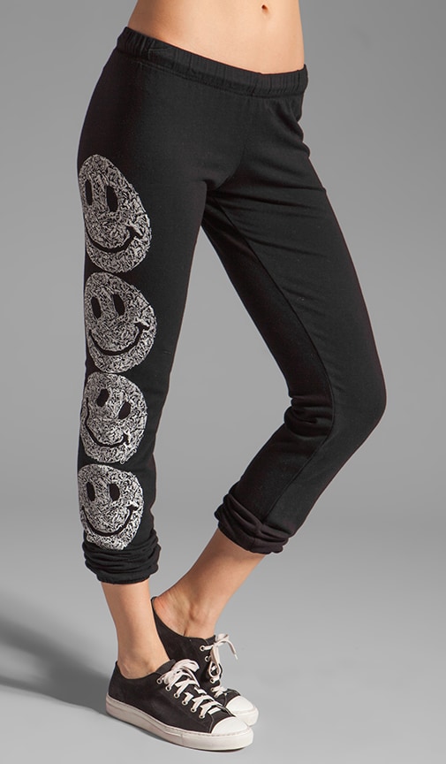 Demi Gun Happy Face Sweat Pants