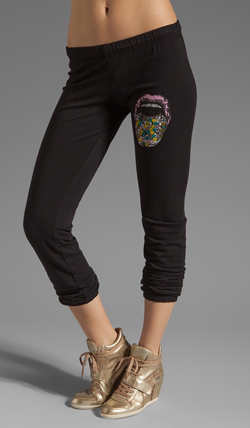 Demi Small Color Hippie Lips Sweatpants