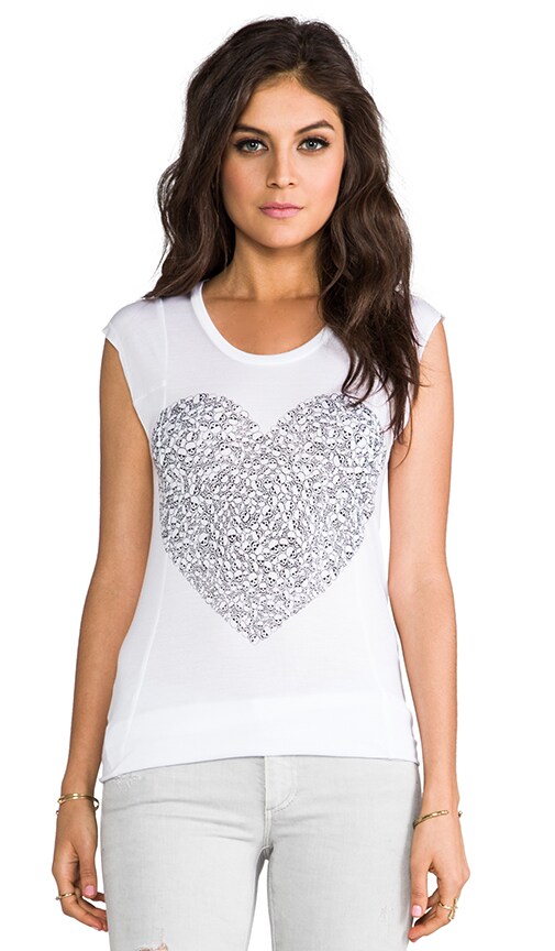 Tess Small Mini Skull Heart Tee