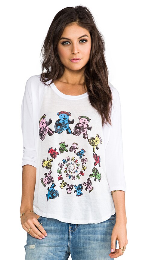 Drew Color Swirl Bears Raglan