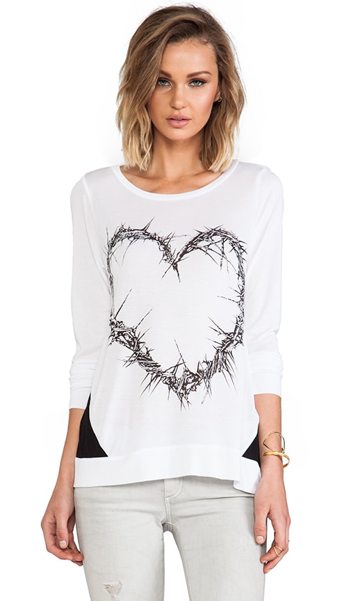Bea Thorn Heart Long Sleeve Tee