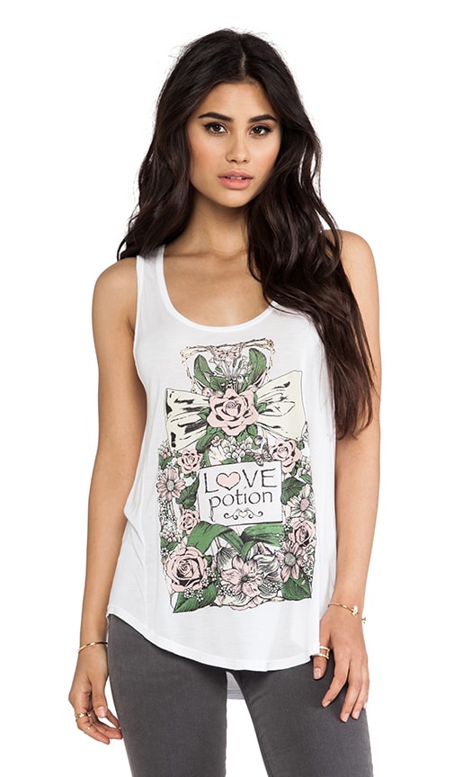 Bessy Small Foil Daisy Happyface Tank