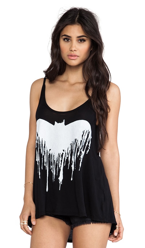 Zena Dripping Bat Spaghetti Tank