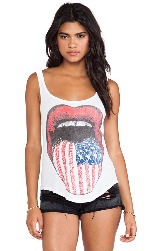 Charlot Color Flag Tongue Tank