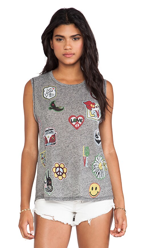 Riley Patches Muscle Tank