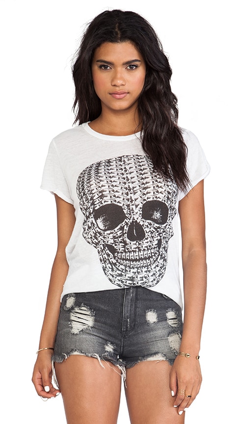 Edda Pill Skull Vintage Tee