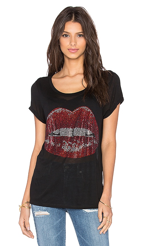 Amelie Crystal Mouth Tee