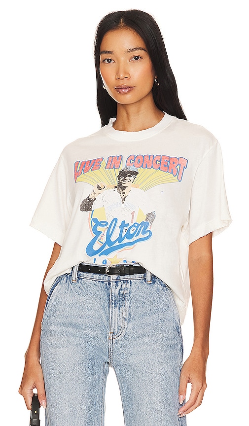 Lauren Moshi Women's Brice Elton John Dodgers - Blue - T-shirts