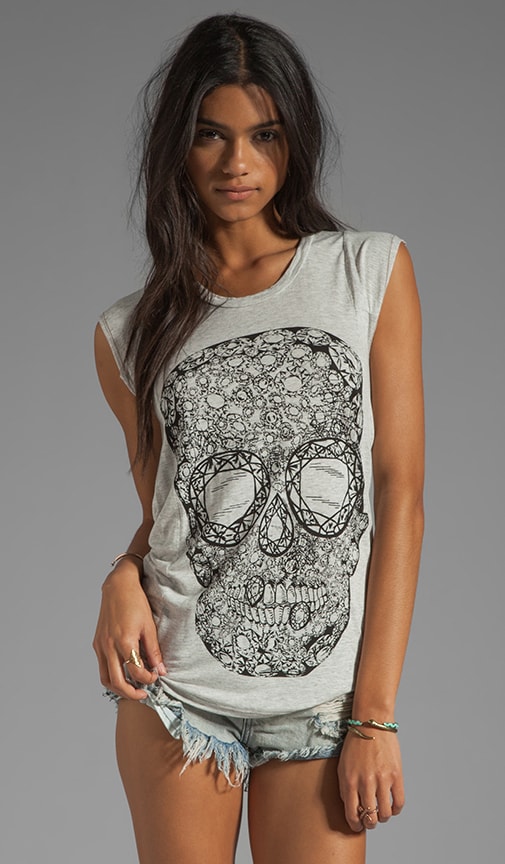 Tess Diamond Skull Tee