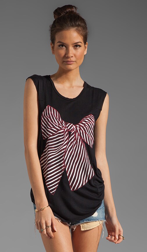 Tess Color Bow Tee