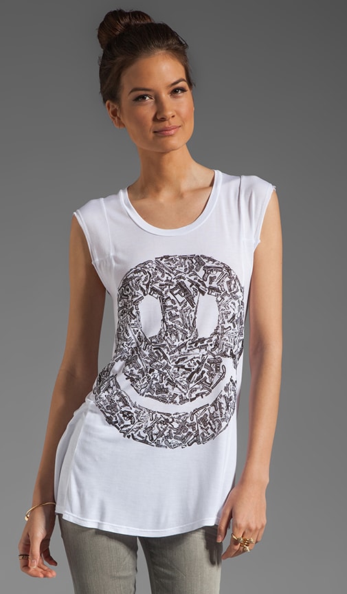 Tess Gun Happy Face Tee
