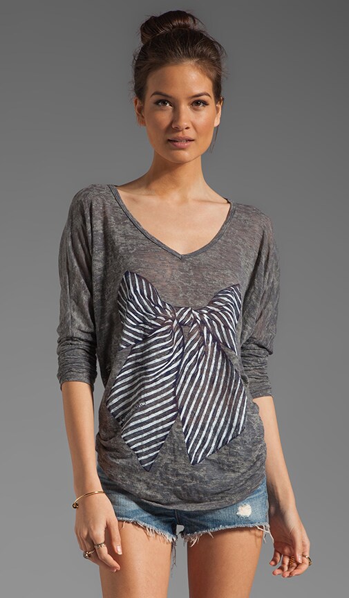 Mona Color Bow Tee
