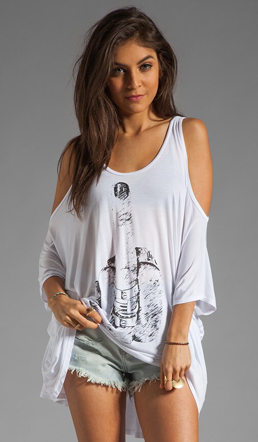 Macy Birdie Open Shoulder Top