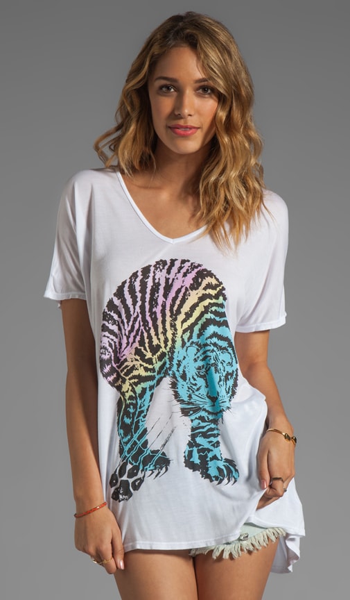 April Color Tiger Tee
