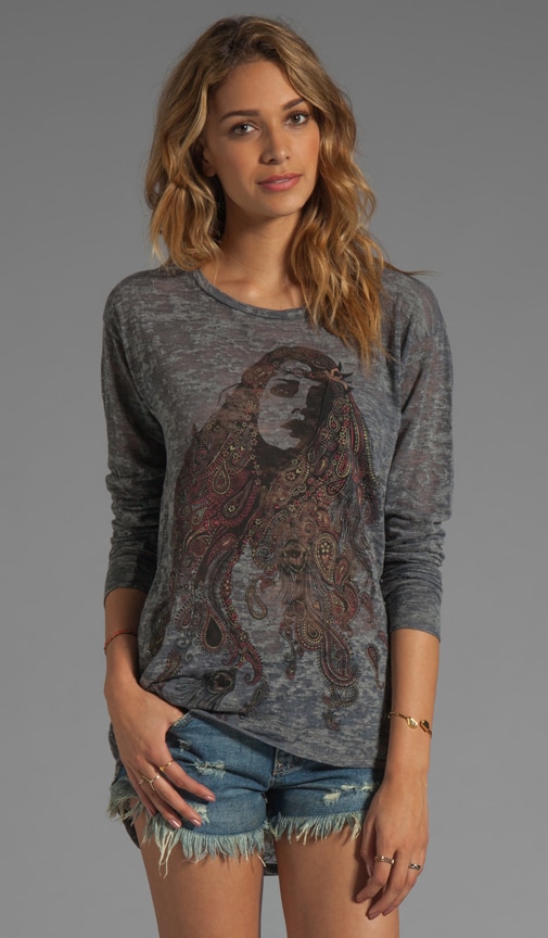 Bayle Color Gypsy Girl Pocket Tee