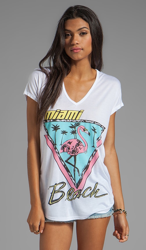 April Color Miami Beach Oversized Top