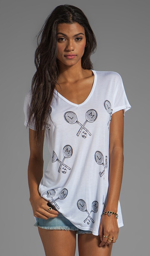 April Mini Rackets Oversized Tee