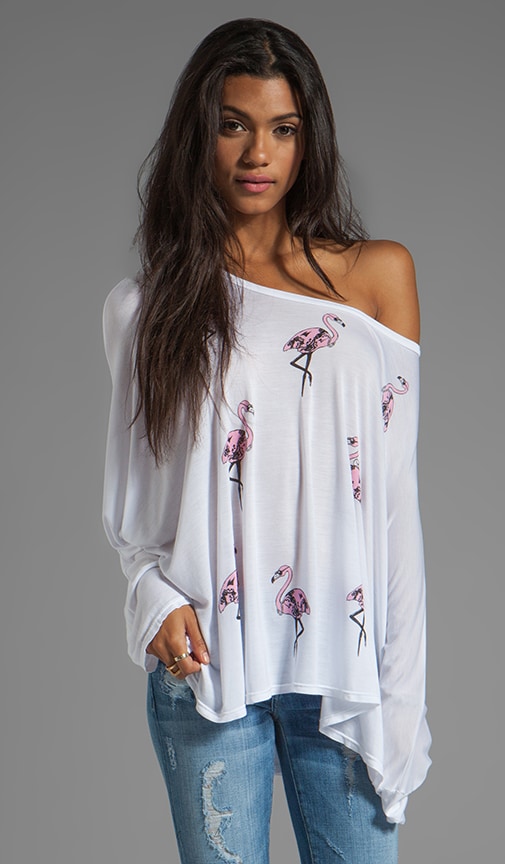 Angel Mini Flamingos Cape Tee