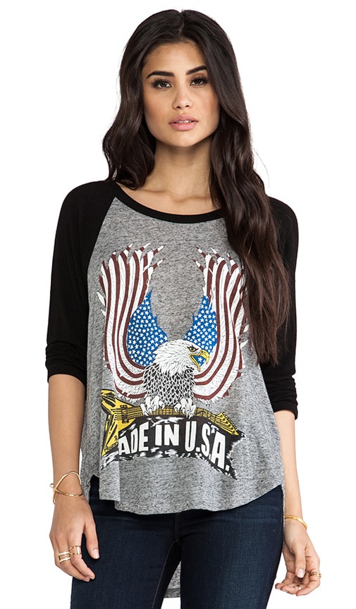 Drew Color USA Eagle Draped Raglan