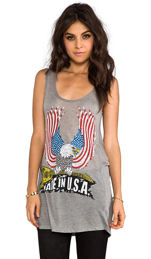 Jada Color USA Eagle Scoop Back Tunic