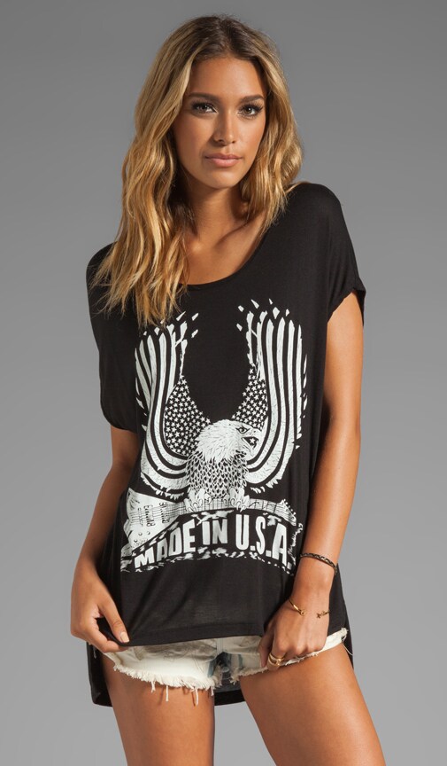 Brenda USA Eagle Oversized Tee