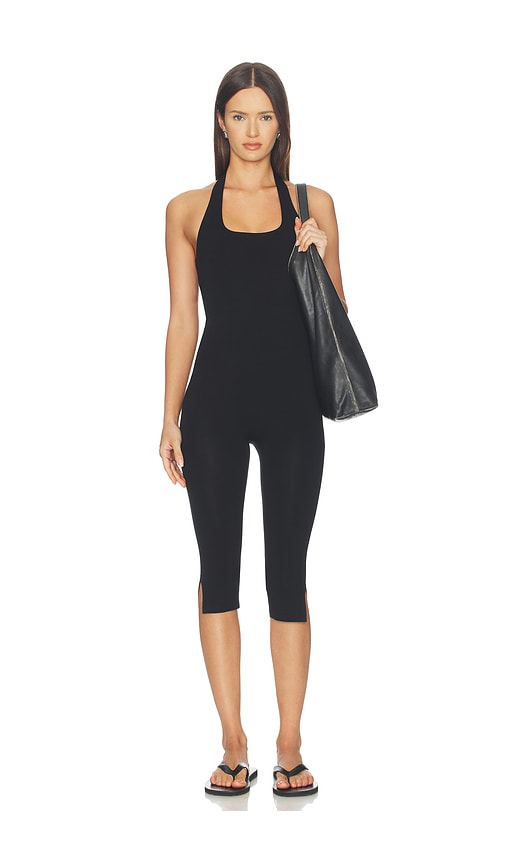 LNA Capri Halter Onesie en Black Taille XS Also en S M L 168 €