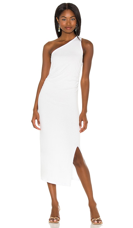 LNA Ariel Tank Dress in White | REVOLVE