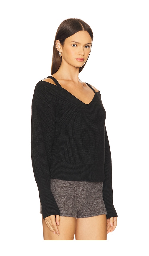 Lna Brielle Sweater In Black