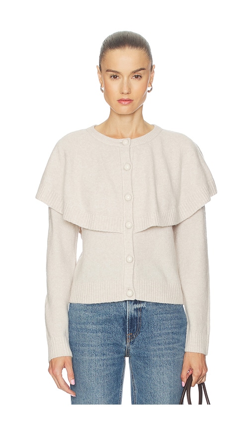 Lna Holly Cape Cardigan In Multi