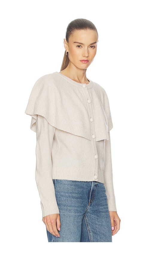 Lna Holly Cape Cardigan In Multi