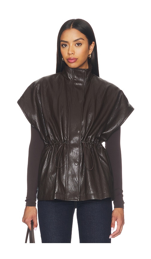 Fairfax Short Sleeve Leather Jacket