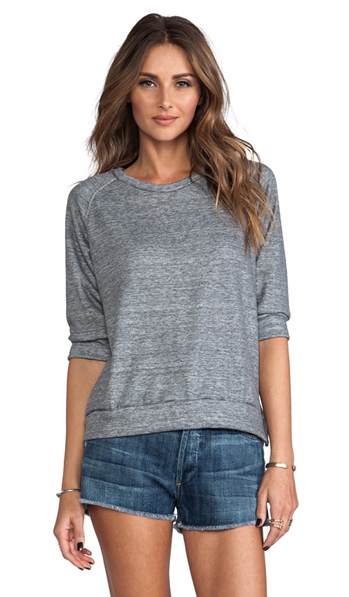 3/4 Terry Sweatshirt