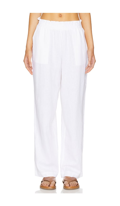 Shop Lna Declan Pant In White