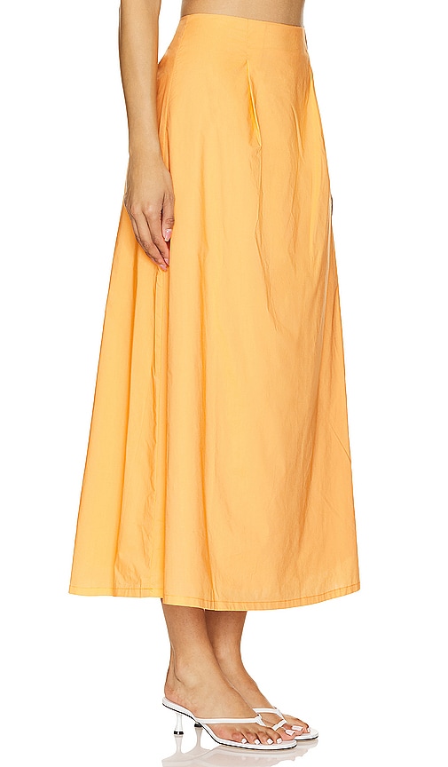 Shop Lna River Skirt In Orange